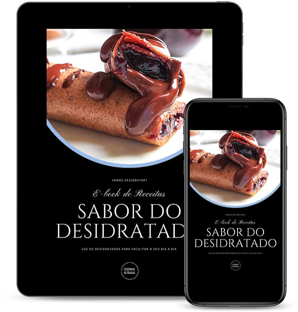 e-book com receitas de desidratados